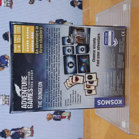 Kosmos Adventure Games The Dungeon sealed new in box 1-4 player family game - Picture 2 of 6